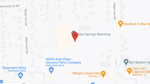 Map of the neighborhood around The Cortland Wyoming