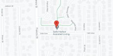 Safe Harbor Assisted Living in google map