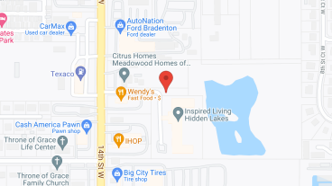 Inspired Living at Hidden Lakes in google map