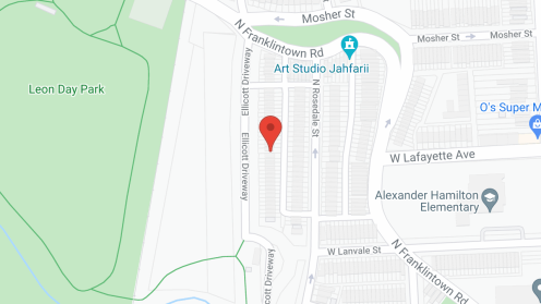 Map of the neighborhood around A Ray of Light Assisted Living