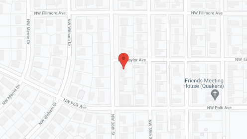 Map of the neighborhood around Holistic Hands Care