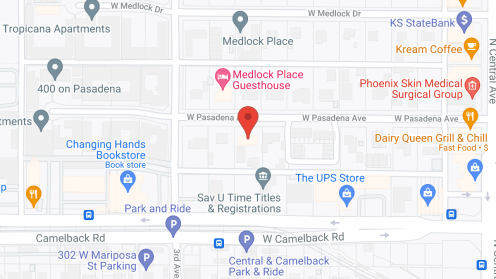 Map of the neighborhood around Razinn Care Campus