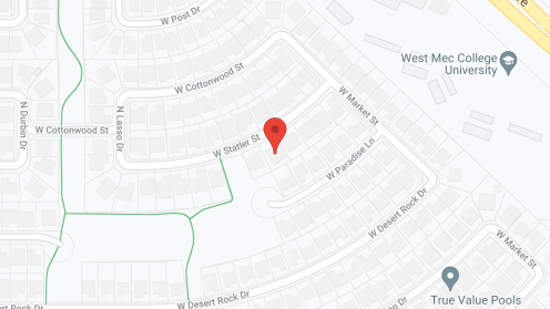 Map of the neighborhood around Sunrise Assisted Living