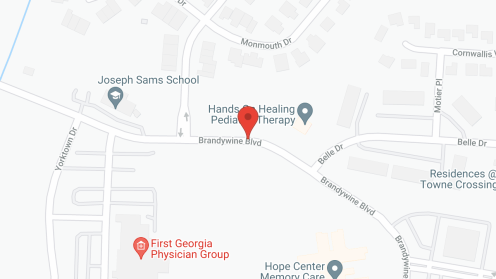 Map of the neighborhood around Hope Center Memory Care