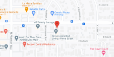 Groves Assisted Living - Pima in google map