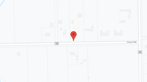 Map of the neighborhood around Six Palms