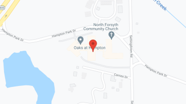 Oaks at Hampton in google map
