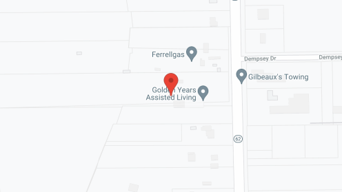 Map of the neighborhood around Golden Years Assisted Living
