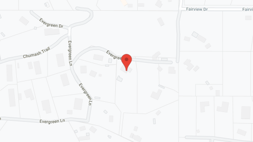 Map of the neighborhood around Forest View Guest Home