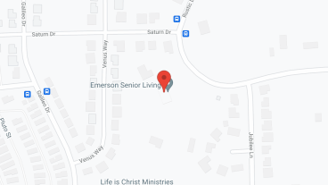 Emerson Senior Living in google map