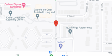 The Gardens on Quail in google map