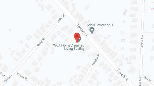 Map of the neighborhood around WCA Home