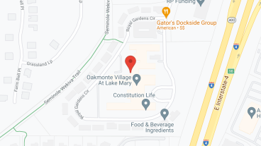 Oakmonte Village at Lake Mary Valencia in google map