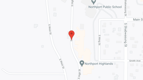 Map of the neighborhood around Northport Highlands