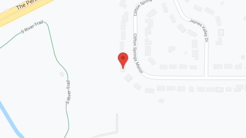 Map of the neighborhood around Clifton Springs Manor