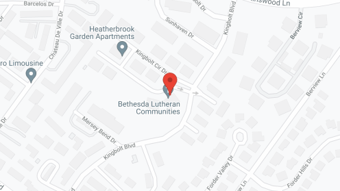 Map of the neighborhood around Heatherbrook Garden