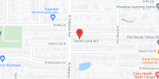 Santa Lucia Assisted Living Facility in google map