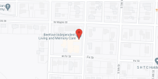Beehive Retirement and Assisted Living in google map