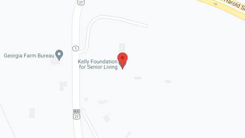 Map of the neighborhood around Thomas Kelly Senior Living Community