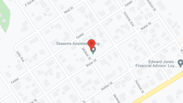 Seasons Assisted Living Navasota in google map