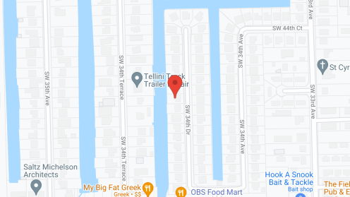 Map of the neighborhood around Avon Manor