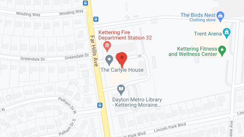 Map of the neighborhood around The Carlyle House