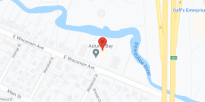 Autumn Bay of Pewaukee in google map