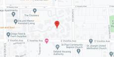 Aventine at DeLand in google map