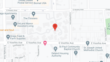 Aventine at DeLand in google map