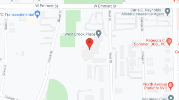 Westbrook Place in google map