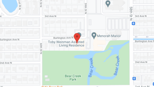 Map of the neighborhood around Toby Weinman Residence