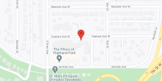 Highlands on Graham in google map