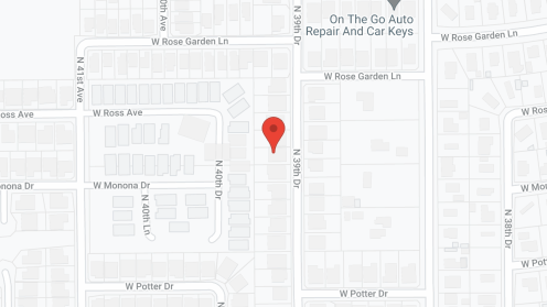 Map of the neighborhood around Daniela's Assisted Living