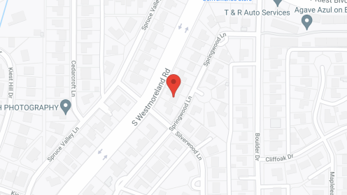 Map of the neighborhood around Oaks Assisted Living