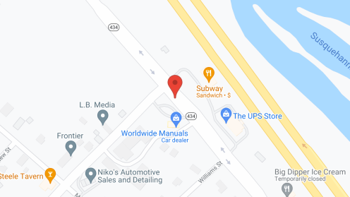 Map of the neighborhood around Grant Homestead