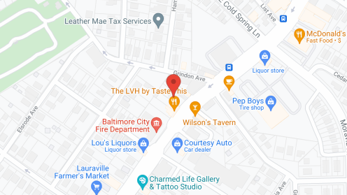 Map of the neighborhood around Caring Hearts at Harford