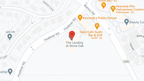 Map of the neighborhood around The Landing at Stone Oak