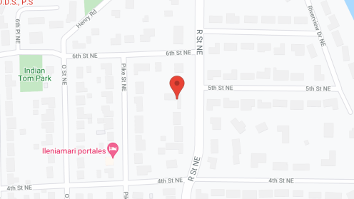 Map of the neighborhood around Maple Garden