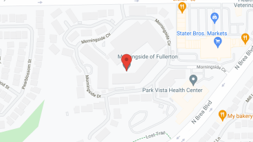 Morningside of Fullerton a Life Plan Community in google map