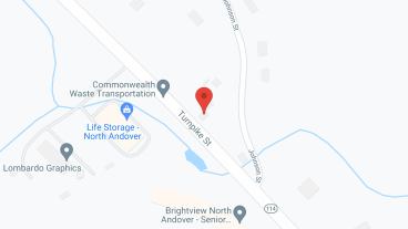 Brightview North Andover in google map