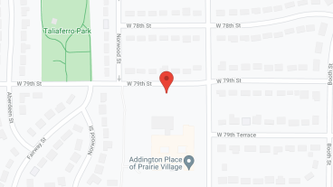 Addington Place of Prairie Village in google map