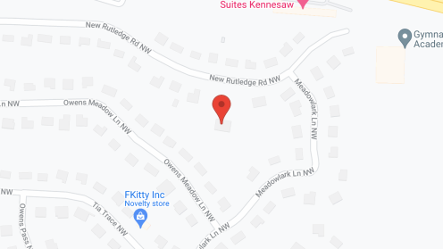 Map of the neighborhood around Flora's Senior Living