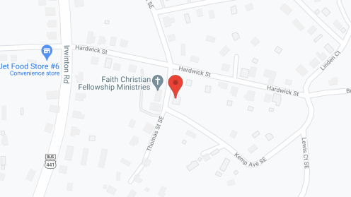 Map of the neighborhood around Above and Beyond Residential Care