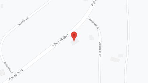 Map of the neighborhood around The Oasis