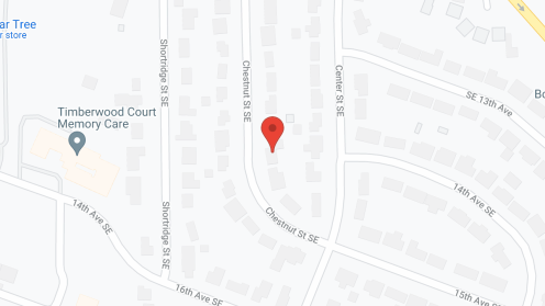 Map of the neighborhood around Chestnut House