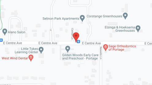 Map of the neighborhood around Centre Meadows