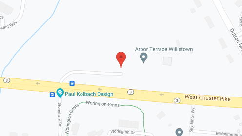 Map of the neighborhood around Arbor Terrace Willistown