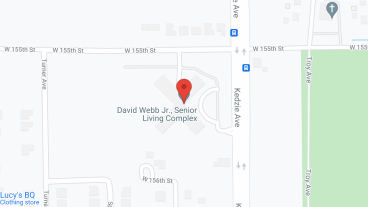 David Webb Jr.  Senior Living in google map