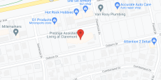 Prestige Assisted Living at Claremont in google map