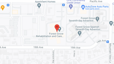 Prestige Forest Grove Rehabilitation and Care Center in google map